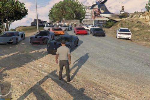 Gang Map in Vinewood Hills
